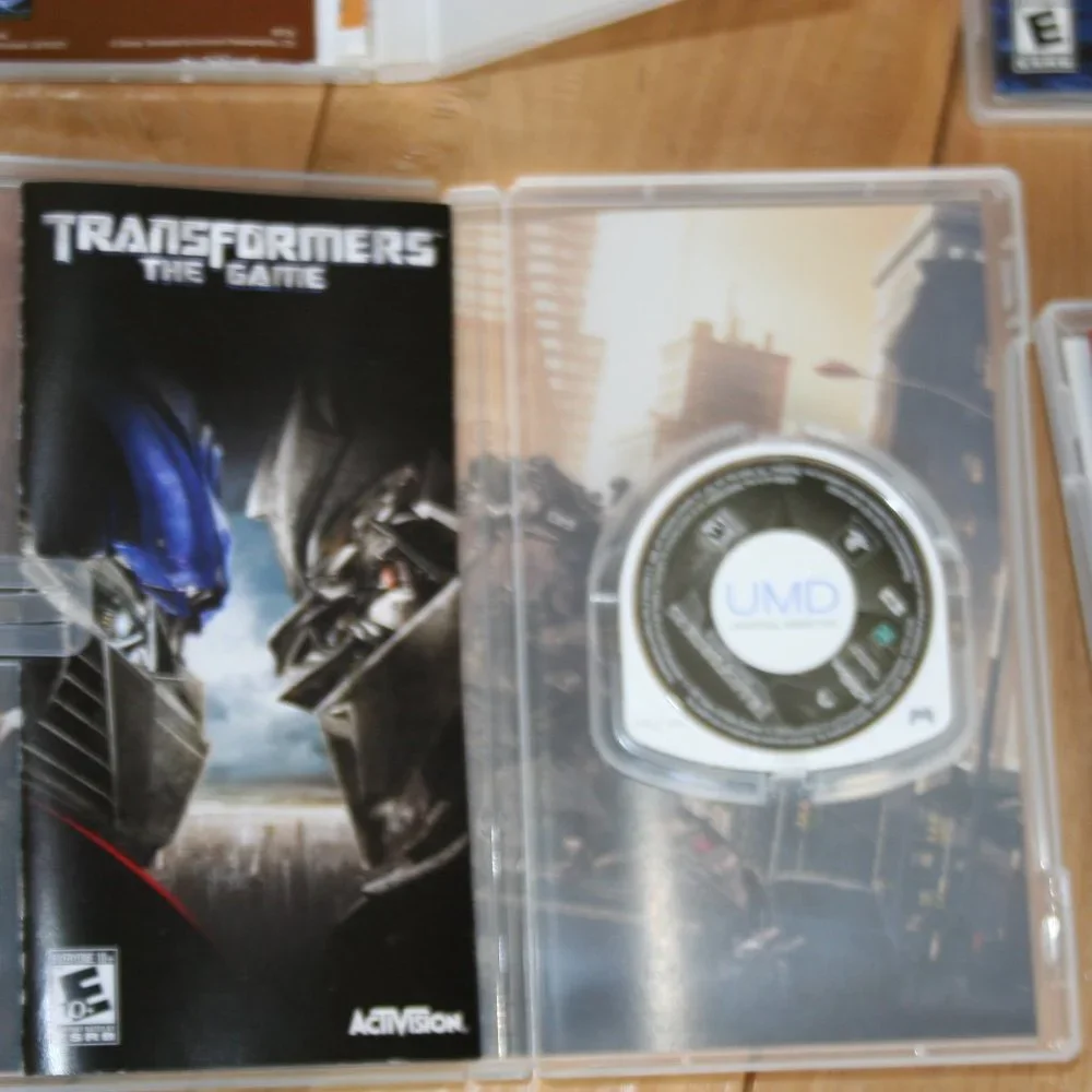 PSP Game Portable Playstation - Transformers The Gate